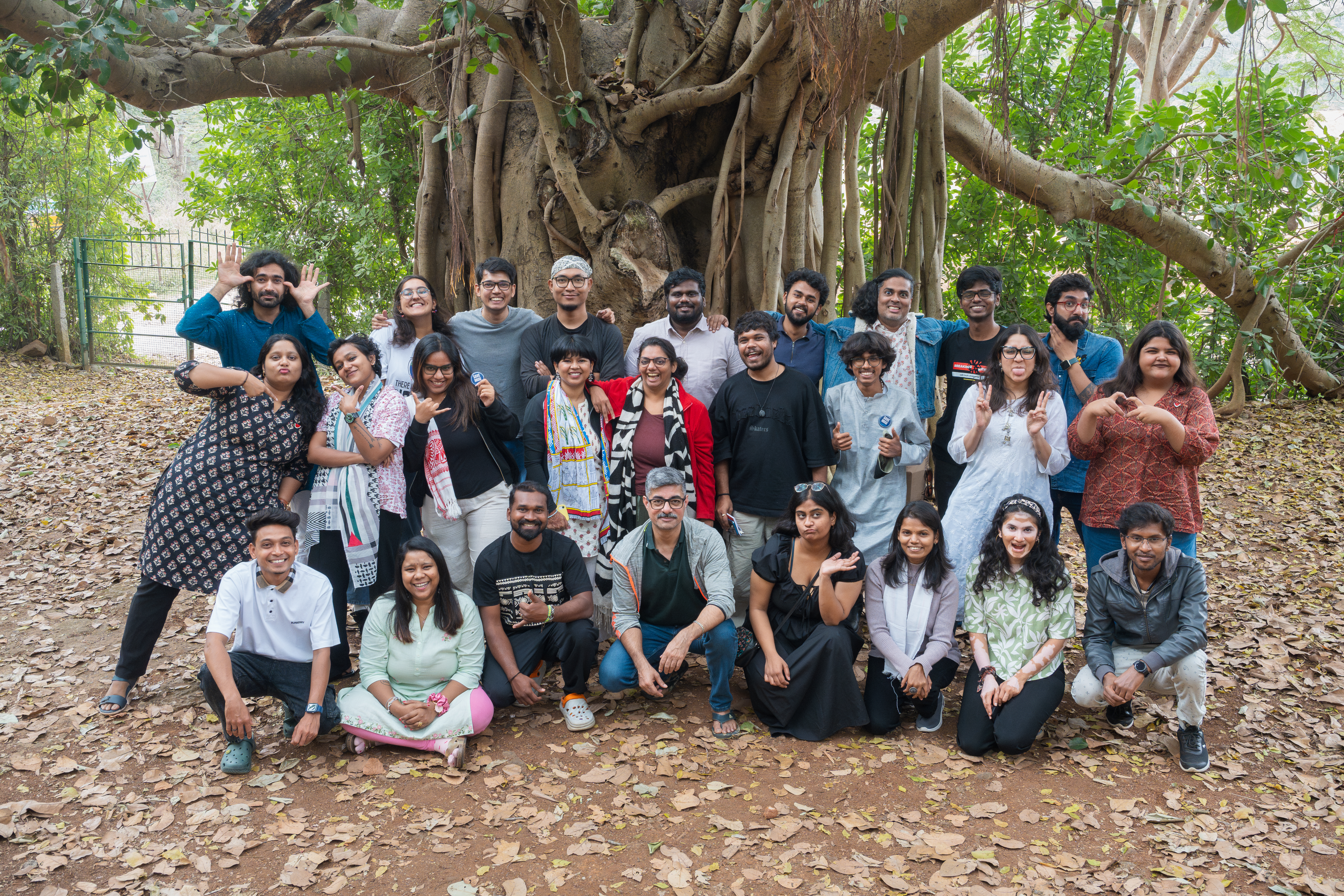 Twenty Seven young participants at the Youth Climate Convening 2025